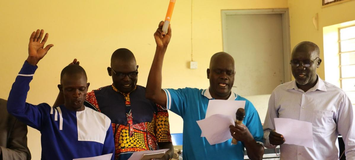 Forum for Democratic Change Party Swears in Lango Leaders