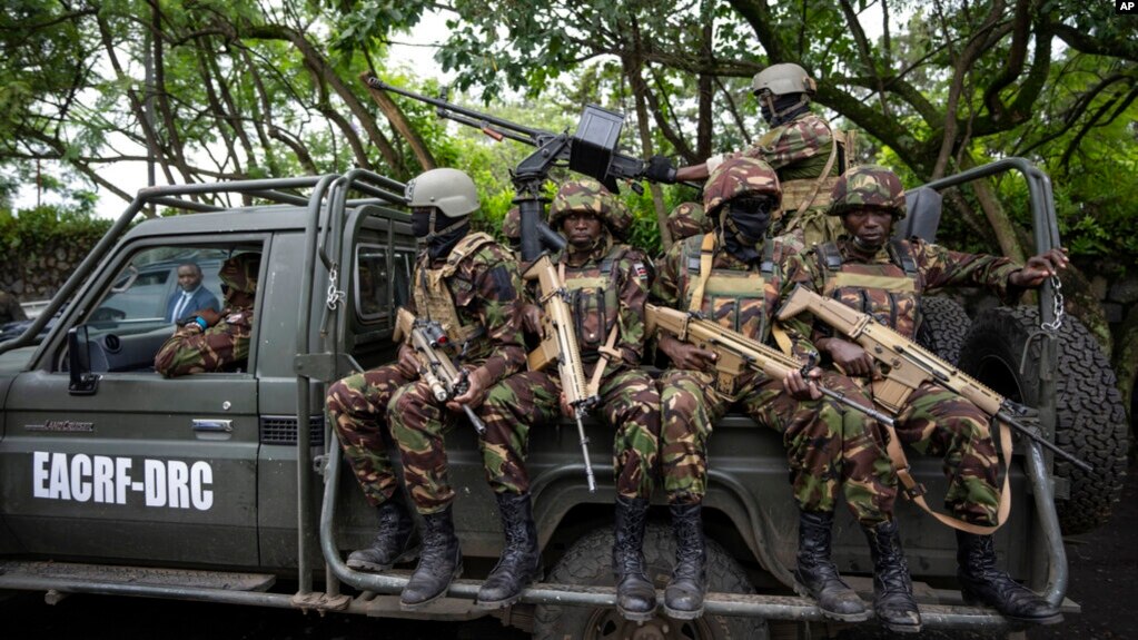 Official: EAC Troops Exiting Eastern DR Congo