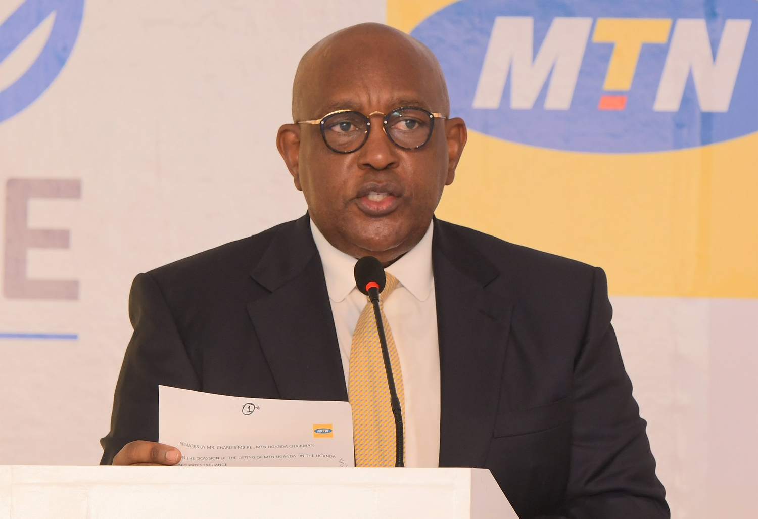 Charles Mbire to Receive Shs5 Billion in MTN’s Shs134.3 Billion Dividend Payout