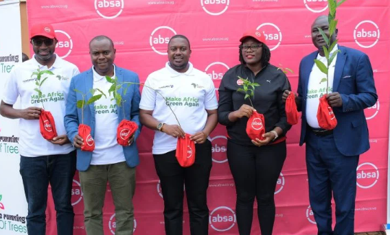 Absa Bank and Hostalite Limited Join Forces for the Green Hoima Reforestation Campaign