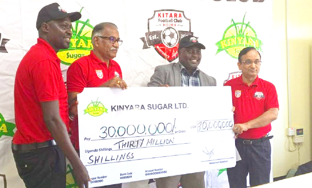 Kitara FC, Kinyara Sugar renew sponsorship until 2024