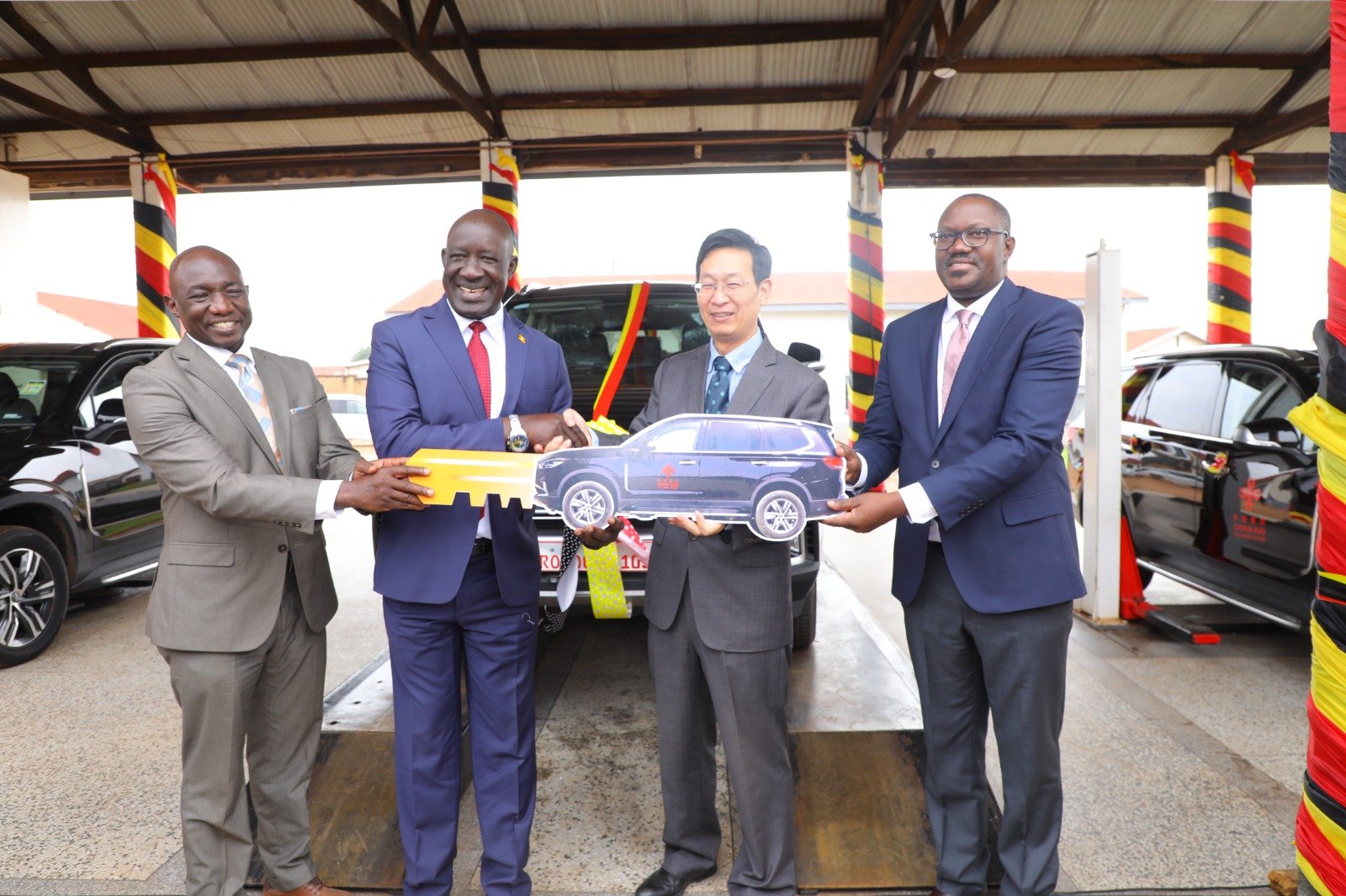 China gifts 70 SUVs to Uganda for VIP transport during G77, NAM summits