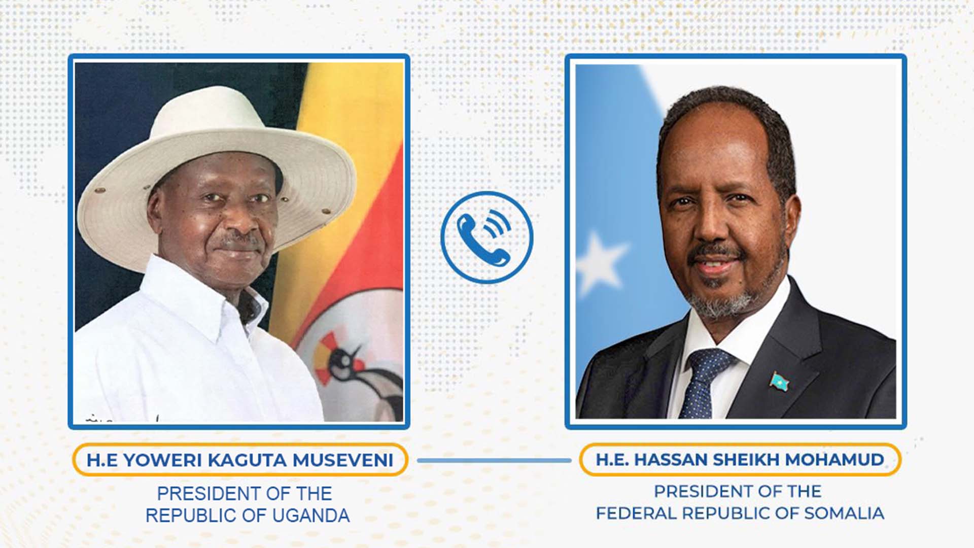 Somalia’s president calls Uganda’s Museveni amid escalating tensions with Ethiopia