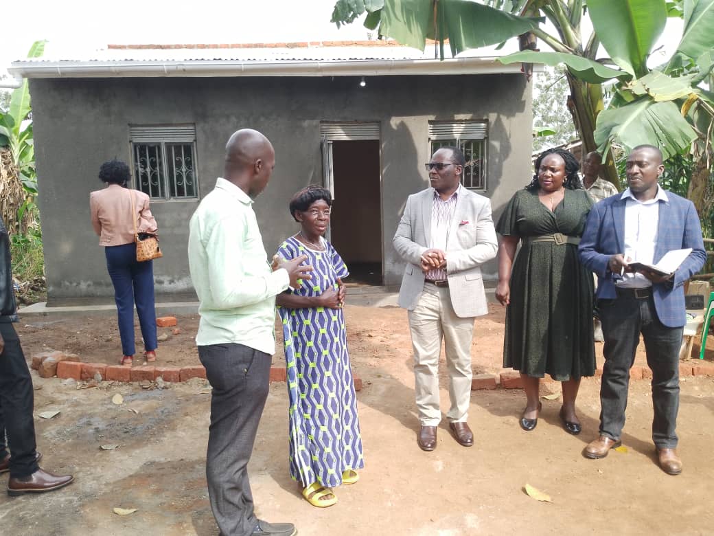 Outgoing LoP Mpuuga Constructs Homes for Elderly in Masaka