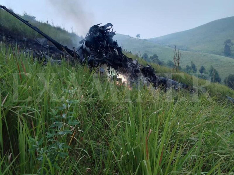 3 killed in UPDF Mi-28 chopper crash in Ntoroko