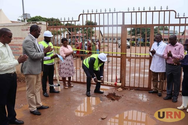 Luwero district injects shs45million to renovate hospital entrance