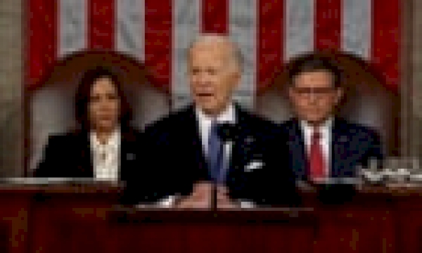 Biden calls on Congress to ‘guarantee the right to IVF’ in State of the Union address – video