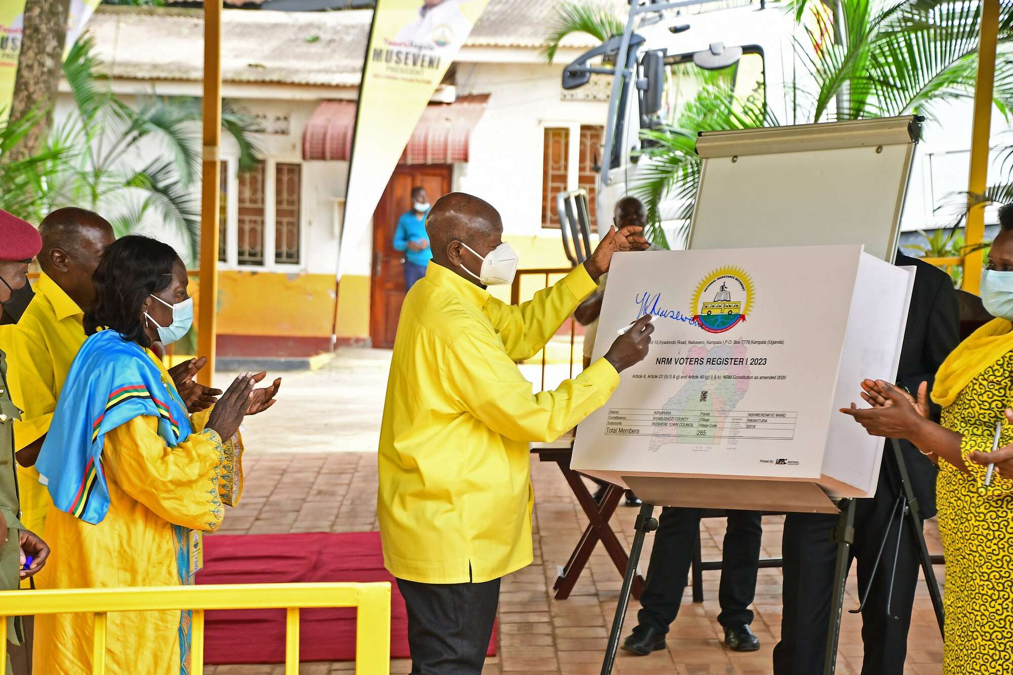 Museveni Signals 7th Term Bid Amidst Opposition Turmoil