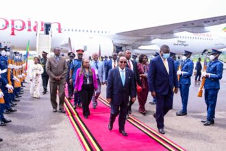 Ethiopian President Arrives in Uganda for AU Agriculture Summit